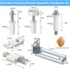 Bifold Door Hardware with Track, Bi-fold Closet Door Hardware Repair
