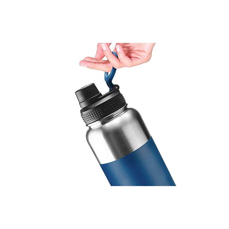 Asobu BPA Free Mighty Stainless Steel Water Bottle with Easy