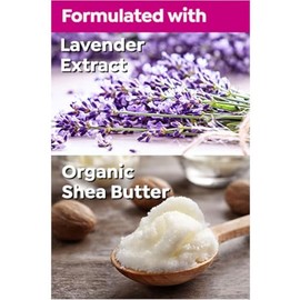 Perlier Mousse corporal de manteca de karité y lavanda, tratamiento corporal hidratante, 13.5 onzas