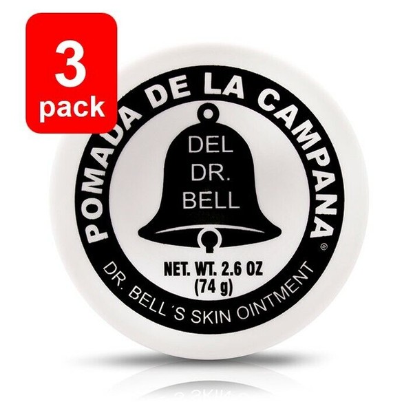 Genomma Lab 3 Dr. Bell's✅ SKIN OINTMENT 2.6 oz 