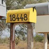 TripDock 3 Inch Wrought Iron House Number, Matching Screws Included