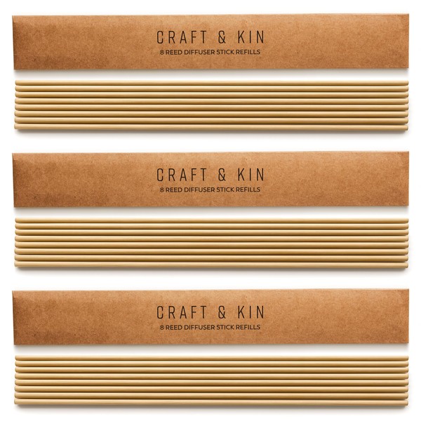 Craft & Kin Reed Diffuser Sticks – 3 Pack of