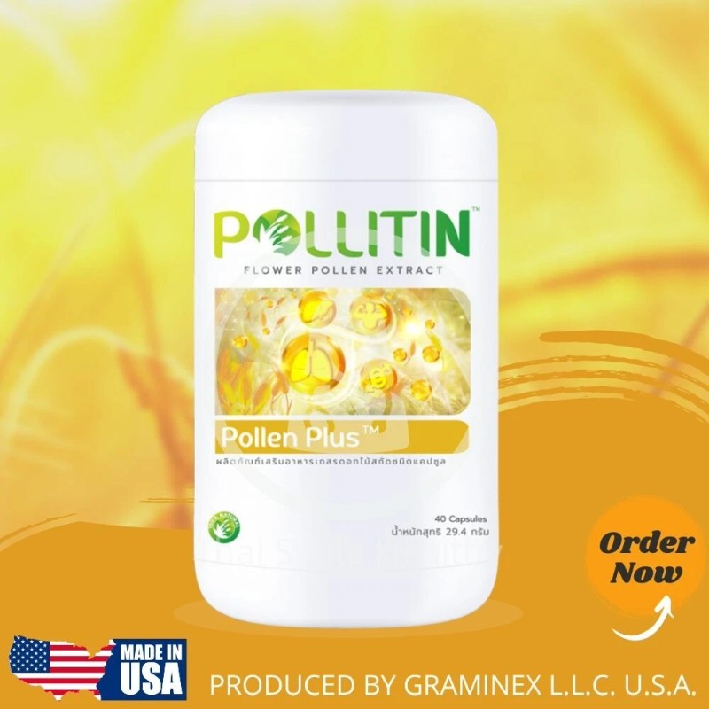 Pollitin Pollen Plus Nutraceutical Dietary Supplement Pollitin Graminex Pollen Extract