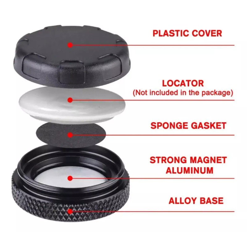 Estuchelandia 2 Pzs Funda Magnetica Iman Neodimio Para Apple Airtags