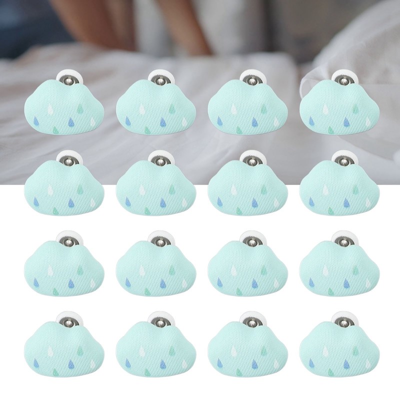 16pcs Duvet Pin Prevent Quilt Shifting Detachable Cloud Shape Comforter