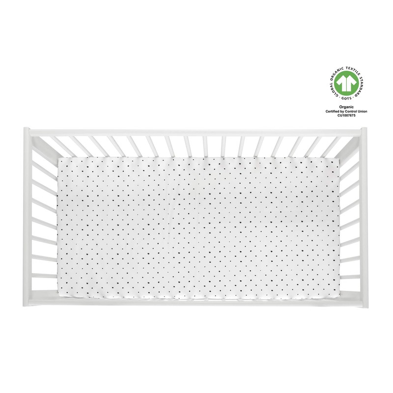 Motherhood Fitted Sheet 60 x 120 cm for Baby Cot,