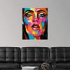 CANVAS ON DEMAND Prismatic Pout II Wall Decal, Artwork
