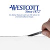 Westcott E-29692 00-I Letter Opener with Black Plastic Handle (Pack