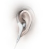 Sony MDR-AS410AP Earbuds, Splashproof/Sport Earphones, White MDR-AS410AP W with Remote