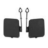 Tow Hook Cover, Duokon 1 Pair Rear Bumper Cover for