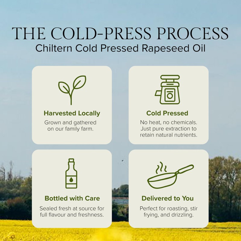 Chiltern Cold Pressed Porcini Infused Rapeseed Oil – 250ml –
