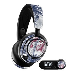 MightySkins Glossy Glitter Skin Compatible with SteelSeries Arctis Nova Pro - Tropical Jungle | Protective, Durable High-Gloss Glitter Finish | Easy to Apply and Change Styles | Made in The USA