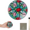 Dozzly Mini Rain Drum, 3 Inches 6 Notes Portable Steel