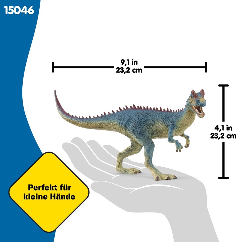 schleich Dinosaurs Dilophosaurus 15046 Detailed Dino with Movable Jaw Great