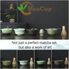 Buucup Japanese Matcha Set, Matcha Bowl with Spout, Matcha Whisk