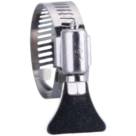Plus Nao Gardeni Hose Band, Tube Belt, Hose Clamp, Hand Tightened, Tube Band, Stainless Steel, Hose Fastening, Tool-less Fittings, 16-25mm