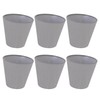 6 Pcs Cloth Lamp Shade Good Light Transmission E14 Candle