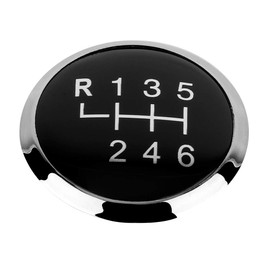 EBTOOLS t5 gear knob cap, for vw t5 gear knob cap Car 6 Speed Gear Shift Knob Stick Cover Emblem Badge Cap Trim for T5 T5.1 for vw transporter gear knob cap