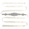 Rhinestone Wedding Dress Belt Elegant Waistbelt Clothes Accessories for Bride
