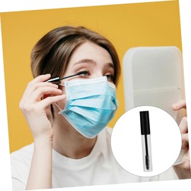 Beavorty 2sets Mascara Tube Container 10ml Empty Eyelash Cream Bottle Black Lid for Diy Lash Products 6pcs*2