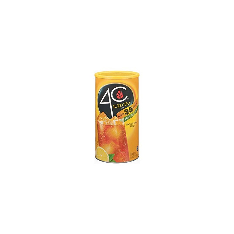 4C Lemon Iced Tea Mix - 92.8-oz. canister