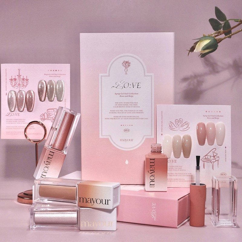 May Your Love 6 types of individual magnetic gel /