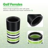 PATIKIL Golf Ferrules 0.370 Inch ID, 10 Pack Tapered Golf