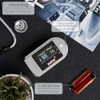 Pulox PO-200 Solo Pulse Oximeter Grey for Measuring SpO2, Pulse