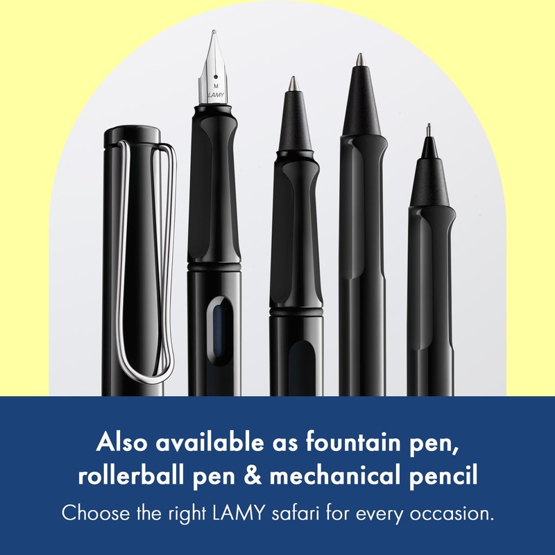 Lamy LAMY Safari Ballpoint Pen Shiny Black (L219BK)