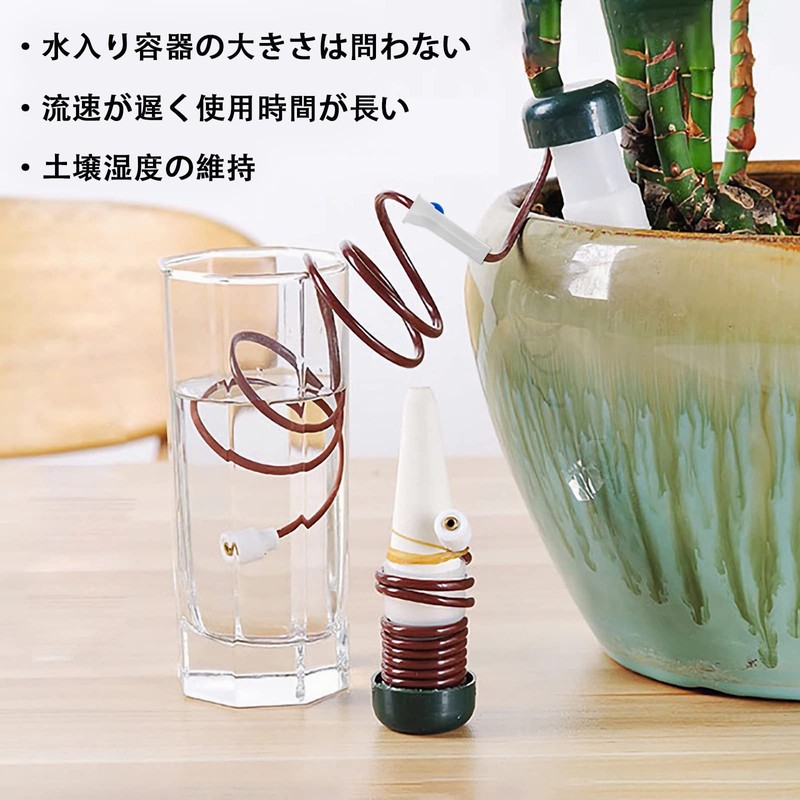 Beauty PLAYER Water Supply Cap, Plants, Set of 12, Japanese