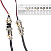 Lsgoodcare 2Pcs GX20-2Pin Female 2Pcs Male Aviation Connector Power Cable