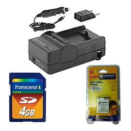 Nikon Coolpix AW120 Digital Camera Accessory Kit Includes: SDENEL12 Battery, SDM-197 Charger, KSD4GB Memory Card