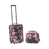 Rockland Fashion Softside Upright Luggage Set, Expandable, Pucci, 2-Piece (14/19)