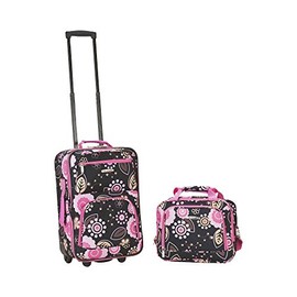 Rockland Fashion Softside Upright Luggage Set, Expandable, Pucci, 2-Piece (14/19)