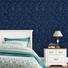WESTICK Textured Blue Velvet Drawer Liner Self Adhesive Felt Velvet