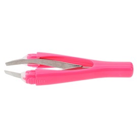 Baluue Eyebrow Tweezers Automatic Brow Shaping Clamp Precision Eyebrow Trimmer for Removal Compact and Portable Beauty Tool