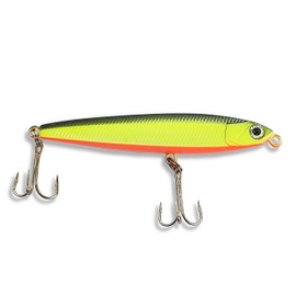 SEASKY 3 1/8 INCHES Pencil Fishing Lures, 3/8oz Slow Sinking Pencil Bait for Freshwater Saltwater, Bass, Pike, Trout (09)