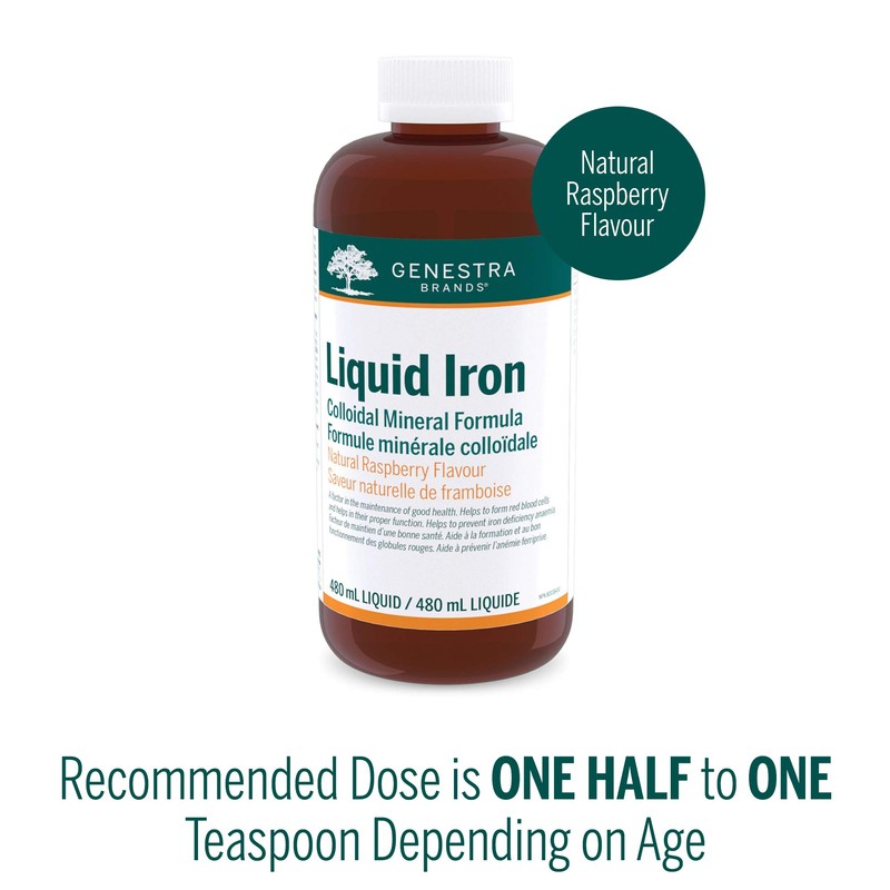 Genestra Brands - Liquid Iron - Colloidal Mineral Formula -