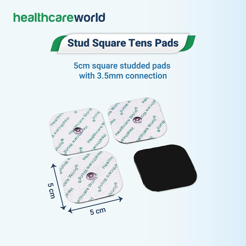 TENS Electrode Combo Pack Compatible with TENS and EMS Machines