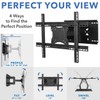 Mount-It! Full Motion TV Wall Mount with Dual Articulating Arms