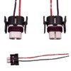 HUIQIAODS H11 H8 Ceramic Wiring Harness Female Adapter Socket Connector