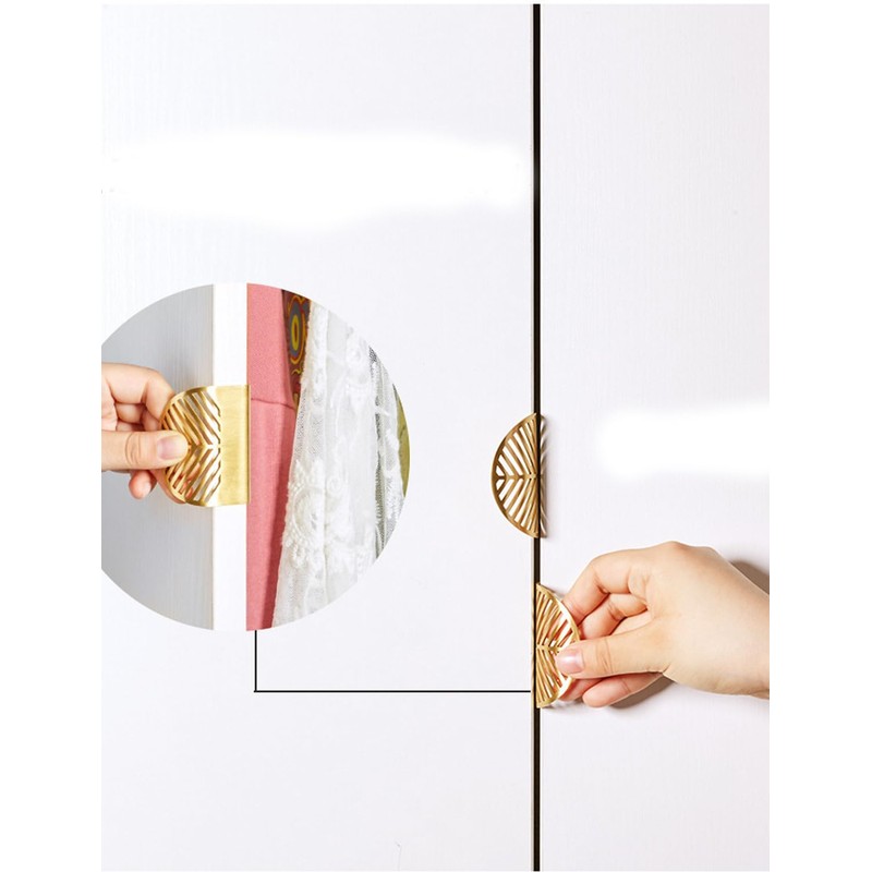 Susenya Bar Cabinet Handles, Finger Pulls,Leaf Door Pull,Zinc Alloy with