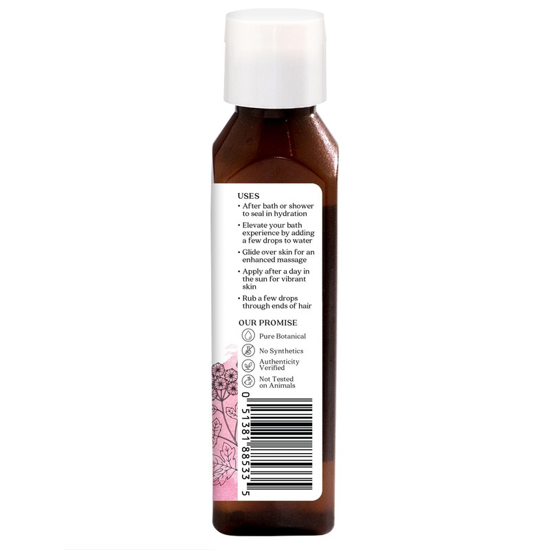 Aura Cacia Geranium Body Oil 4 fl. oz.