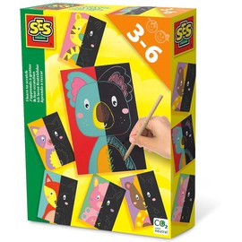 SES Creative 14625 Ich lerne Kratzbilder [German Language]