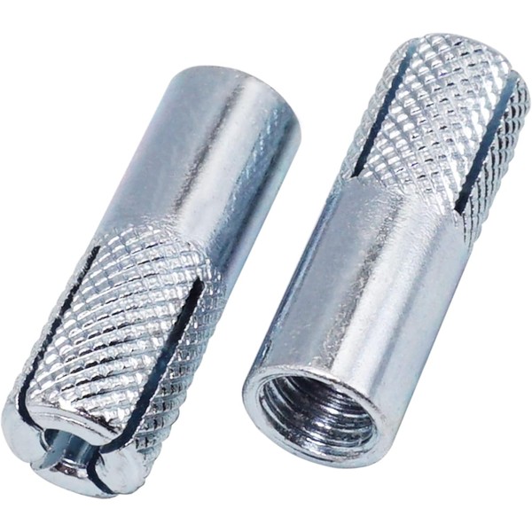 (Pack of 20) Knurled Drop in Anchors 5/16" x 1-3/16"