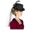 Ladies Deluxe Victorian Top Hat