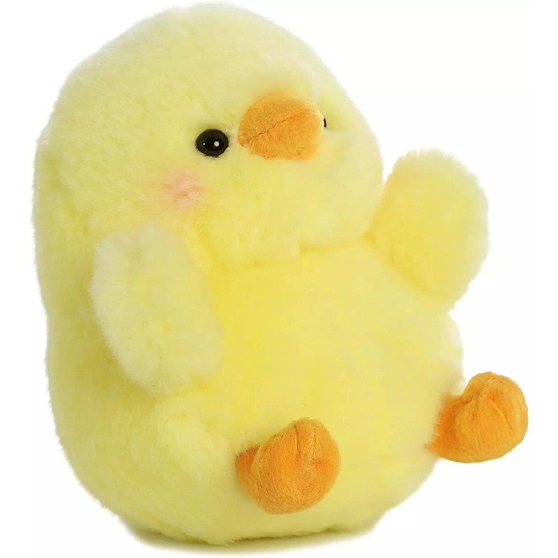 Aurora World Rolly Pet - 5" Chickadee Chick, Yellow