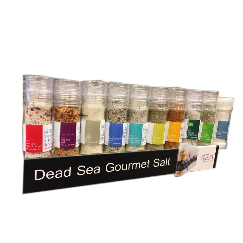 Gourmet Salt Collection from The Dead Sea 3.87oz (Salt &
