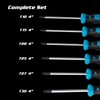Capri Tools Kontour Star Screwdriver Set, 6-Piece with The Mechanics