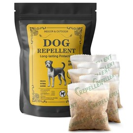 Dog Repellent, Dog Deterrent for Yard, Keep Dogs Away, Dog Digging Deterrent, Stool Eating Deterrent for Dogs, Outdoor Dog Repellent for Lawn and Garden, Easy to Use, 8 Packs